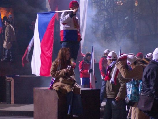 Natáčení reklamy 12.12.05